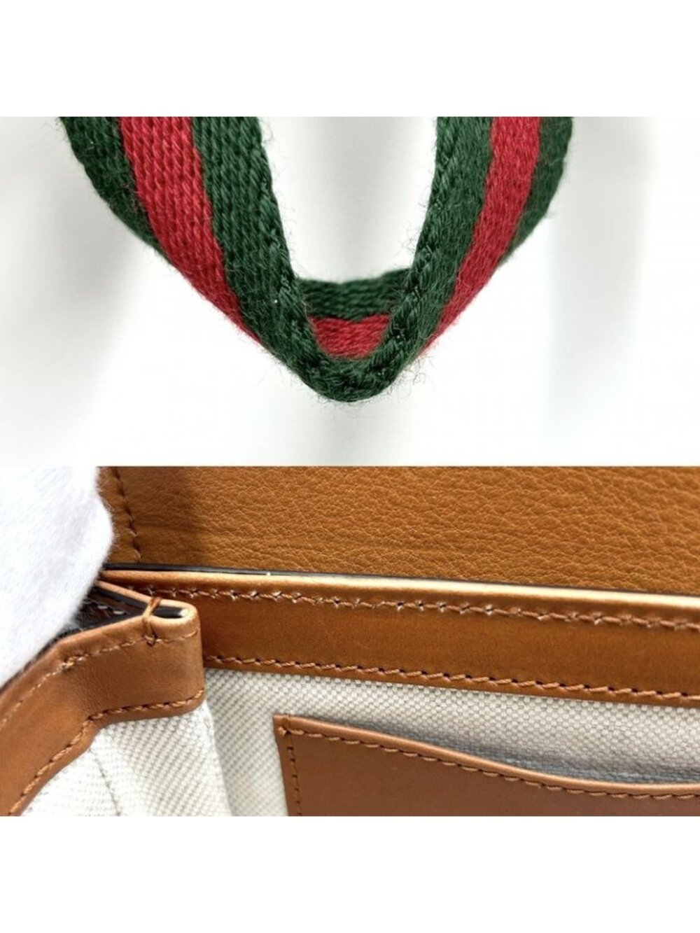 Gucci Waist Bag Bamboo Body Pouch GG Supreme - Picture 8 of 10